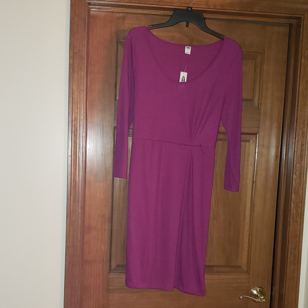 3/4 length sleeve dress